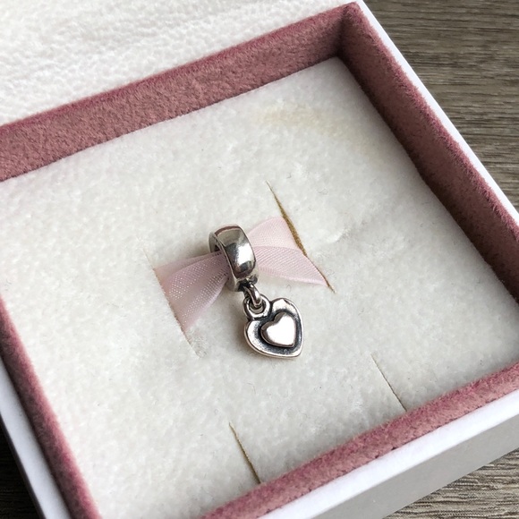 Pandora Dangling Heart Charm - Picture 2 of 3